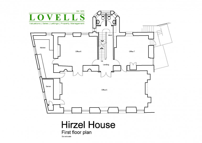 Hirzel House, 4 floors available: 1,150 to 5,382 sq ft offices