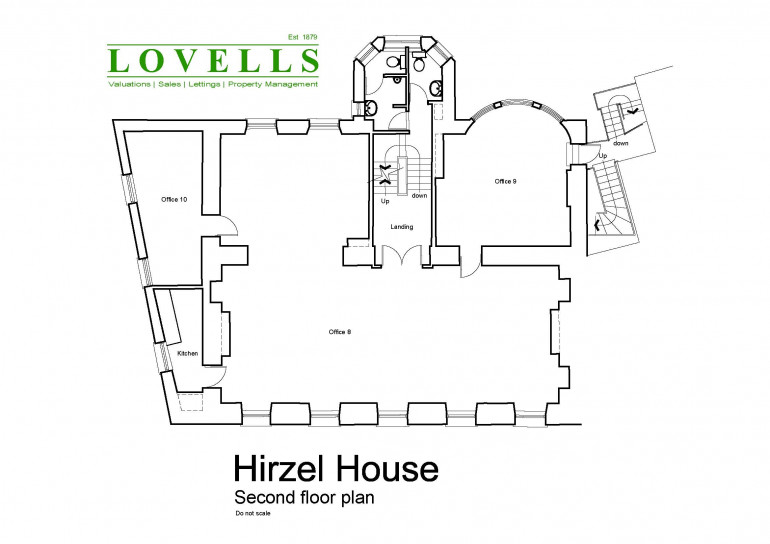 Hirzel House, 4 floors available: 1,150 to 5,382 sq ft offices