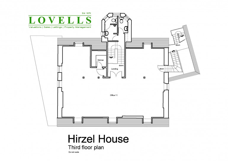 Hirzel House, 4 floors available: 1,150 to 5,382 sq ft offices
